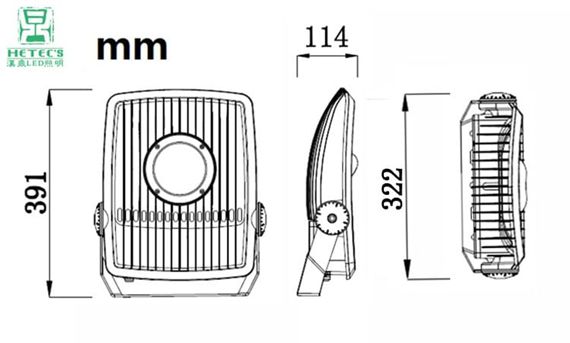 LED高桿燈尺寸 LED高桿燈尺寸